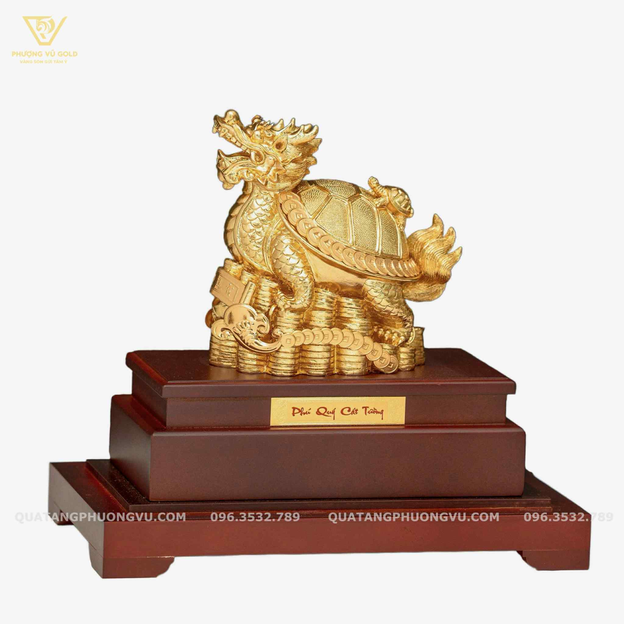 Long Quy Mạ Vàng 24K - Quà Tặng Phong Thuỷ | Phượng Vũ Gold