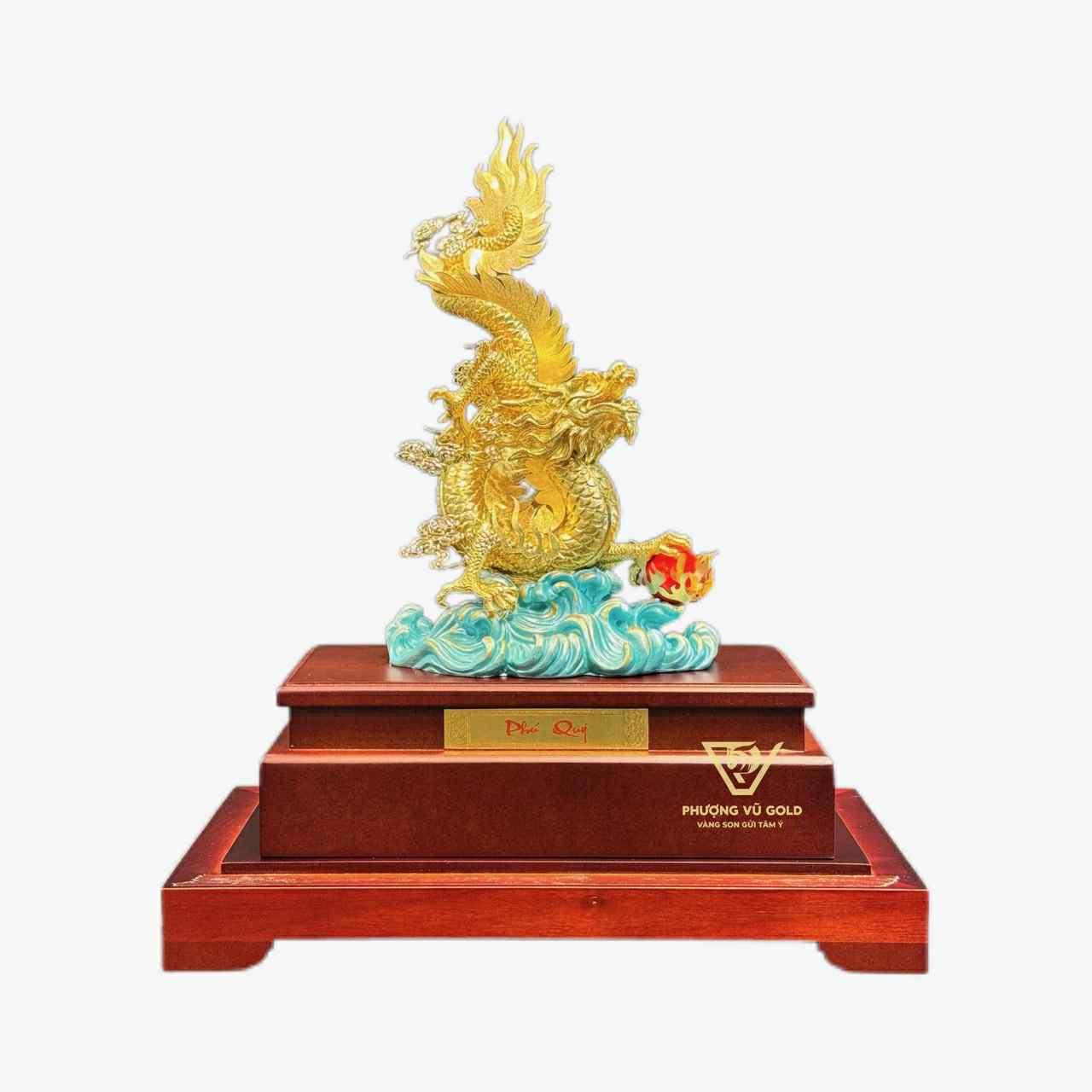 Rồng Mạ Vàng 24K - BST 12 Con Giáp | Phượng Vũ Gold
