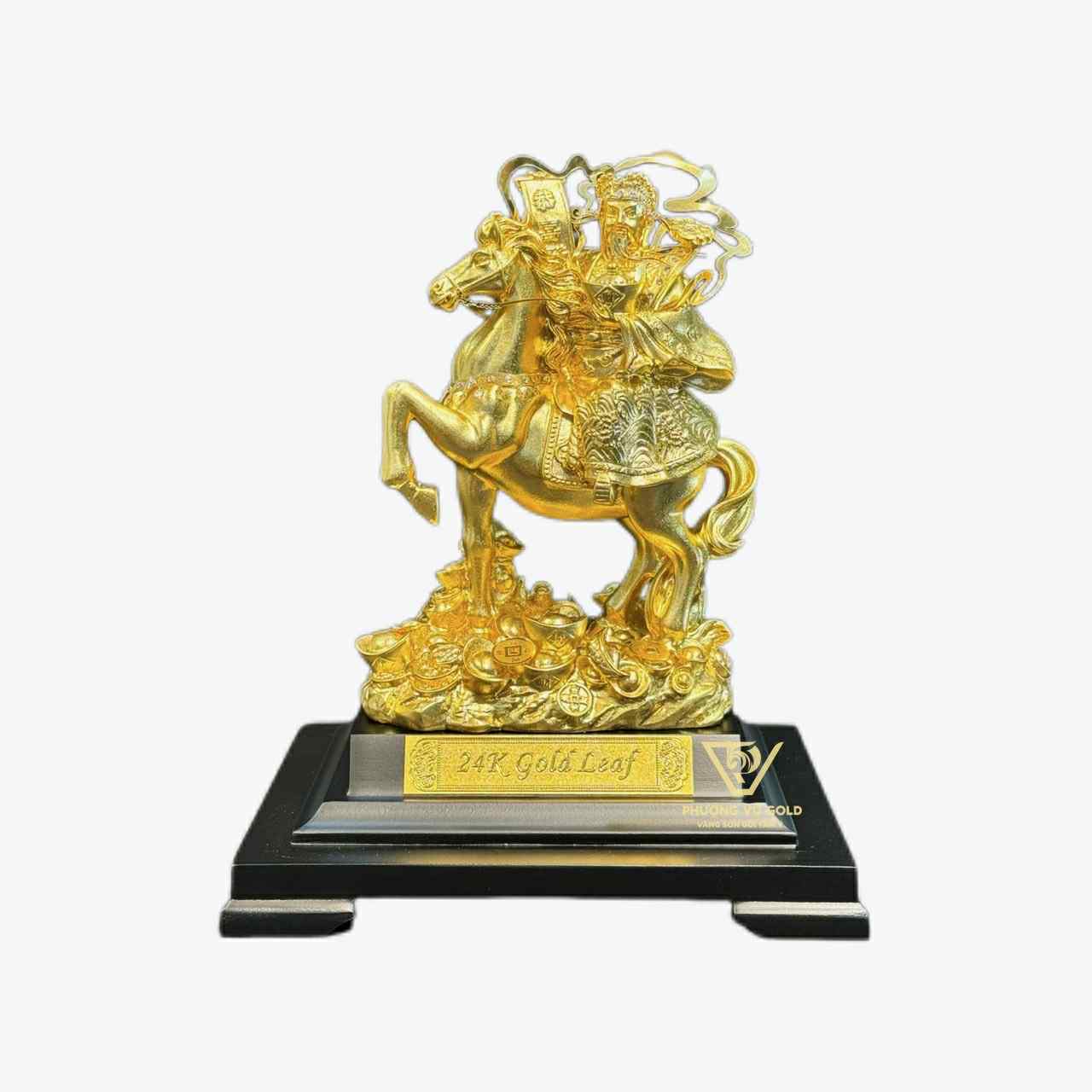 Lộc Tài Bính Ngọ 2026 Mạ Vàng 24K - Quà Tặng Tết Cao Cấp | Phượng Vũ Gold